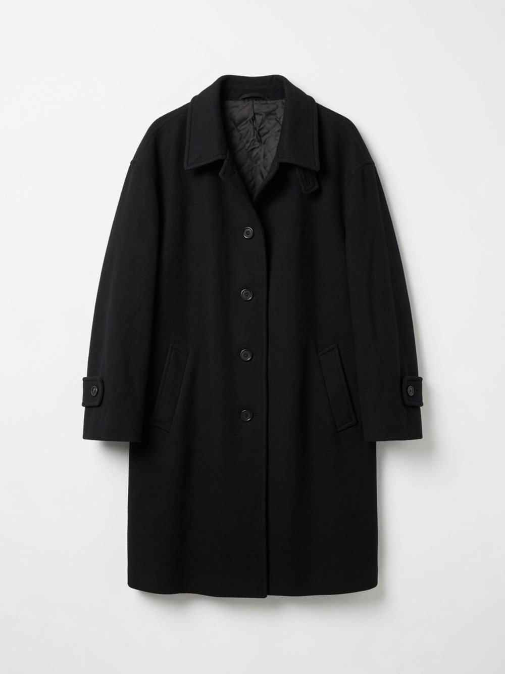 Vintage 90s NORDSTROM x Jason Siegel Lambswool/Cashmere Blend Overcoat